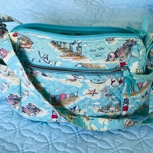 Vera Bradley Beach print Crossbody